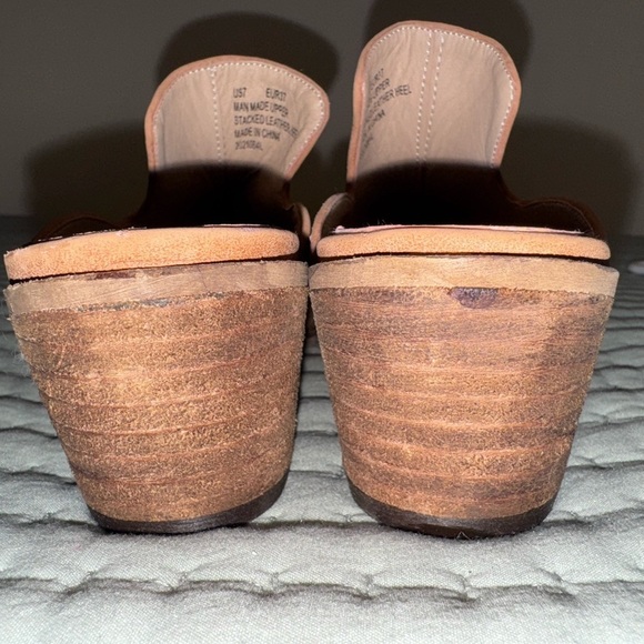 Arider Girl Cara Studded Mule Clogs – Whiskey Brown – Size 7 - Picture 4 of 10